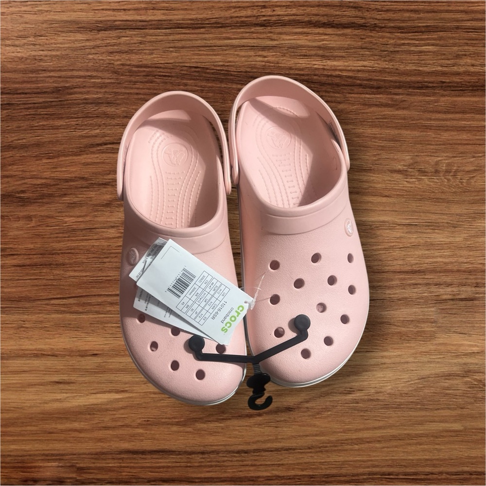 CROCS Pink Sandals Ventilated Slip-On